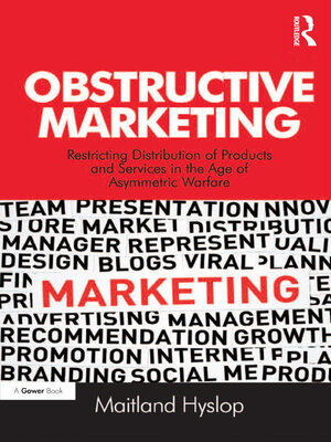 cover image of Obstructive Marketing